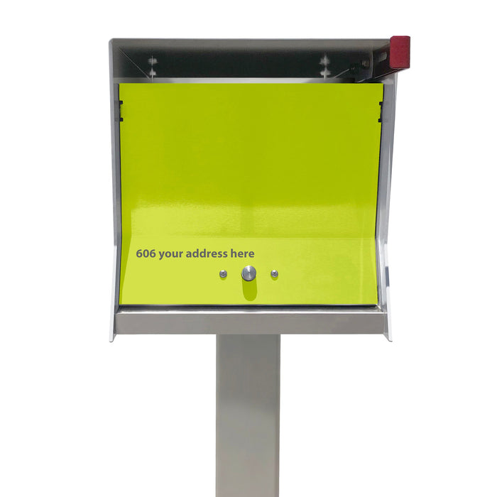 The Original UptownBox in ARCTIC WHITE - Modern Mailbox - Sweatfully