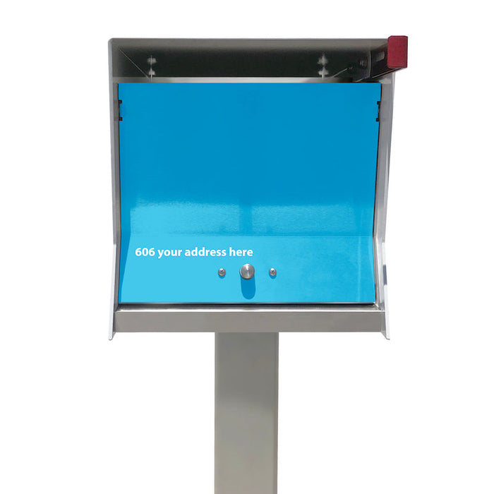 The Original Retrobox in ARCTIC WHITE - Modern Mailbox - Sweatfully