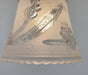 Vintage 1960's Frost & Clear PENDANT Light - Sweatfully