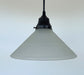 Modern Holophane PENDANT Light - Frosted - Sweatfully