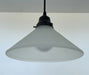 Modern Holophane PENDANT Light - Frosted - Sweatfully
