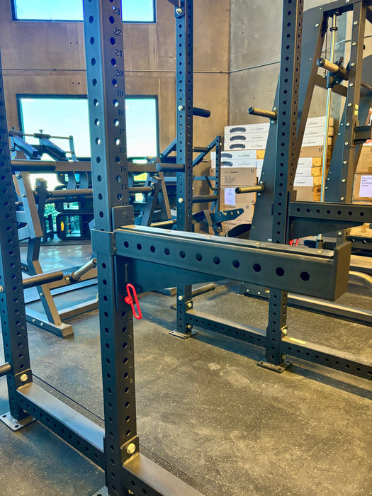 SFE Commercial Full Power Rack (Squat Rack) with Weight Storage (New) - Sweatfully