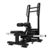 Excel Standing Hip Thrust - Muscle D Fitness - Plate Load Extension - Band Compatible - Adjustable Pads - Sweatfully