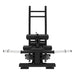 Excel Standing Hip Thrust - Muscle D Fitness - Plate Load Extension - Band Compatible - Adjustable Pads - Sweatfully
