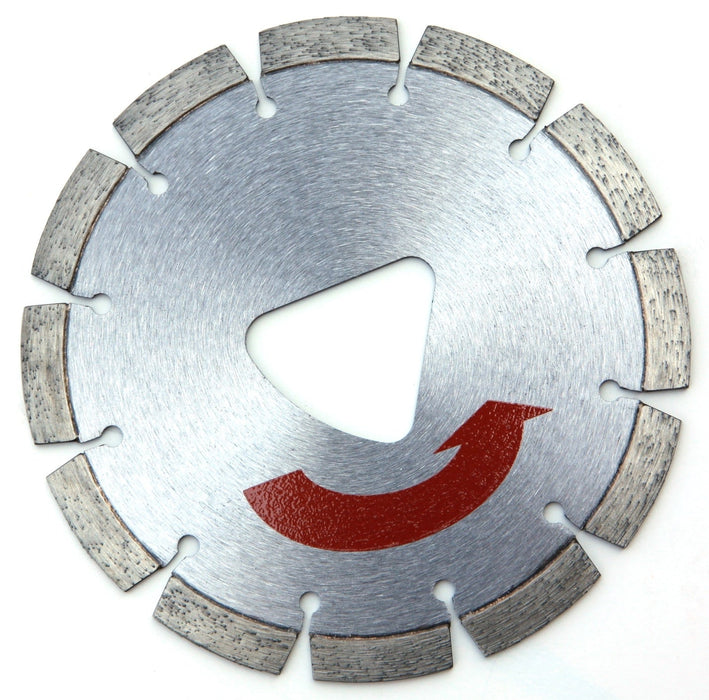 6" XP Red Series Diamond Premium Hard Concrete Saw Blade - Sweatfully