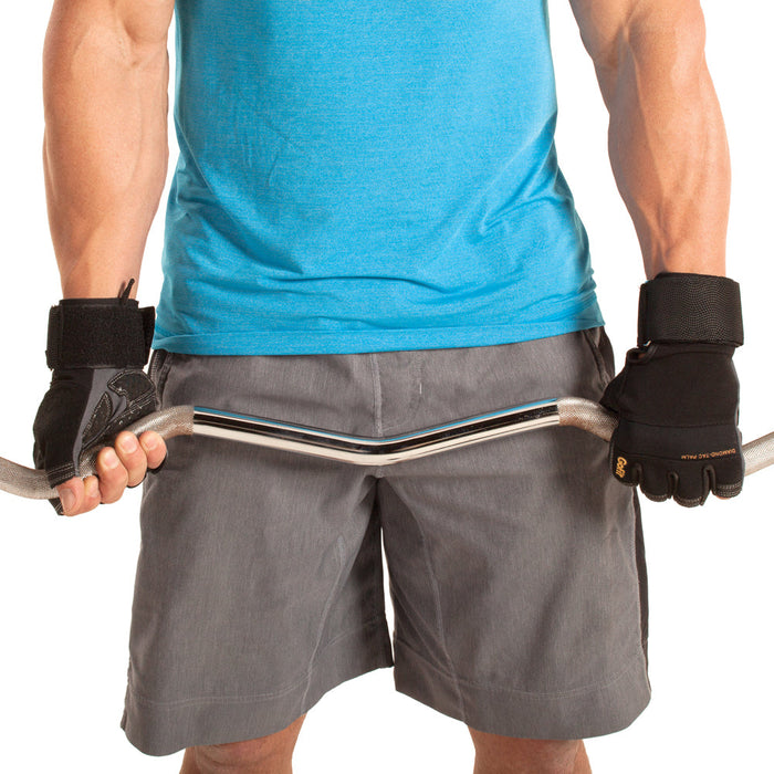 Diamond-Tac Wrist Wrap Gloves - Sweatfully