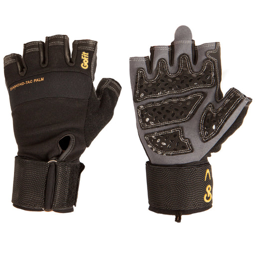 Diamond-Tac Wrist Wrap Gloves - Sweatfully