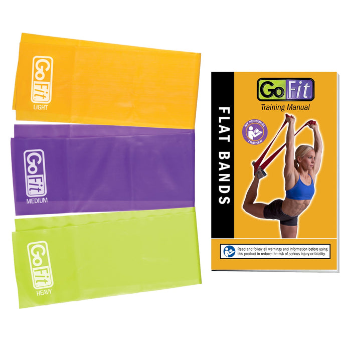 Latex-Free Flat Bands (set of 3) - Sweatfully