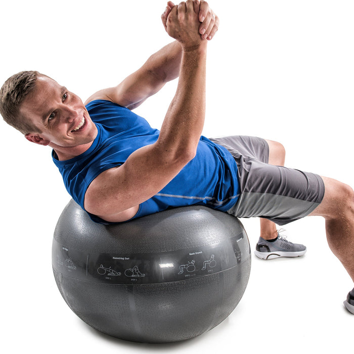 Guide Ball - Pro Grade Stability Ball - Sweatfully