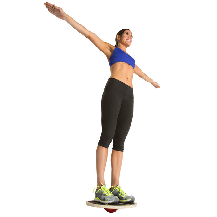 Wood Wobble Board - Sweatfully