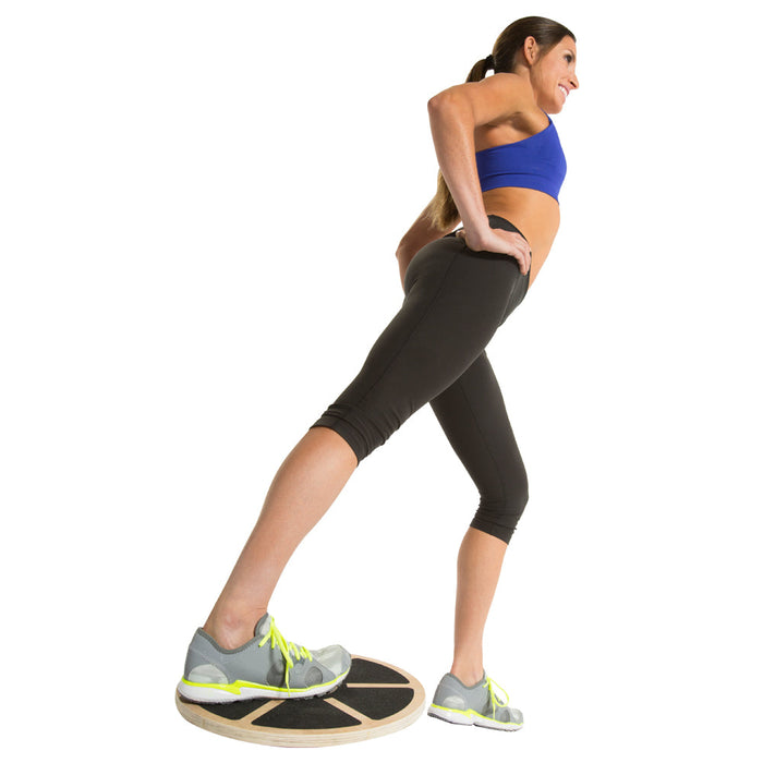 Wood Wobble Board - Sweatfully