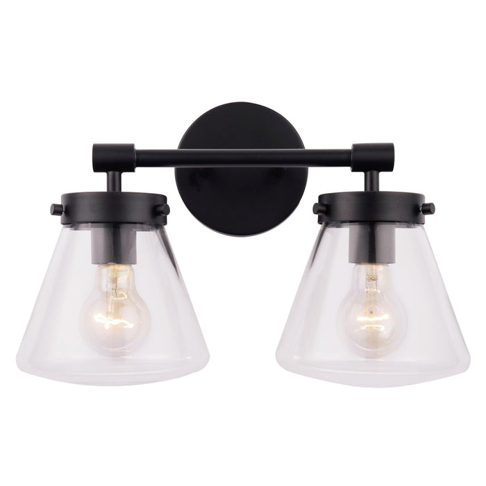 Gleam Modern Farmhouse 2-Light Vanity Light - Sweatfully