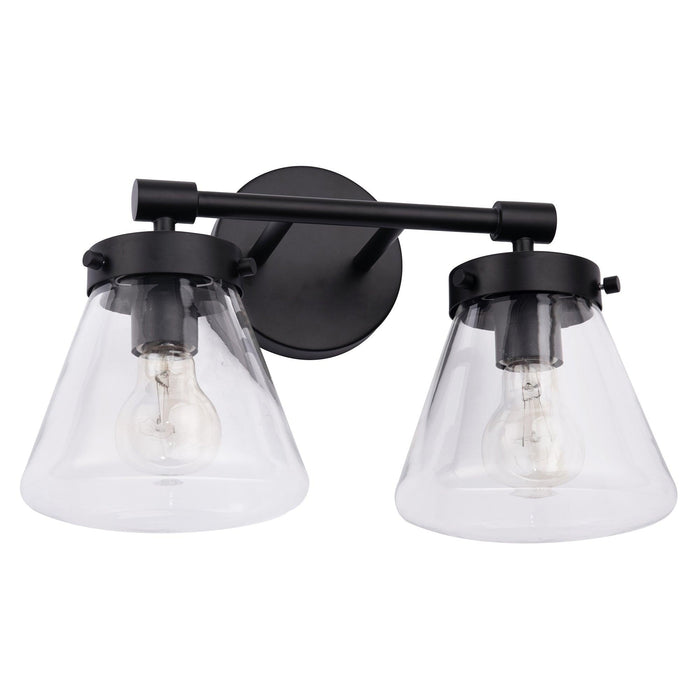 Gleam Modern Farmhouse 2-Light Vanity Light - Sweatfully