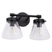 Gleam Modern Farmhouse 2-Light Vanity Light - Sweatfully
