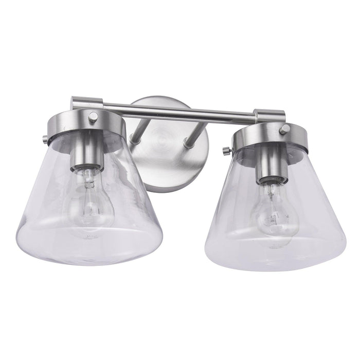 Gleam Modern Farmhouse 2-Light Vanity Light - Sweatfully