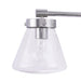 Gleam Modern Farmhouse 2-Light Vanity Light - Sweatfully
