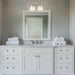 Gleam Modern Farmhouse 2-Light Vanity Light - Sweatfully