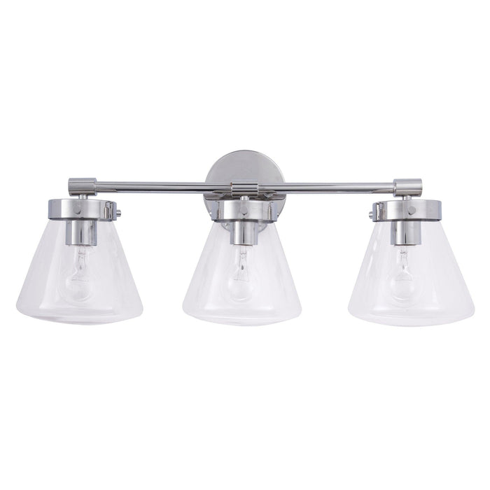 Gleam Modern 3-Light Dimmable Vanity Light - Sweatfully