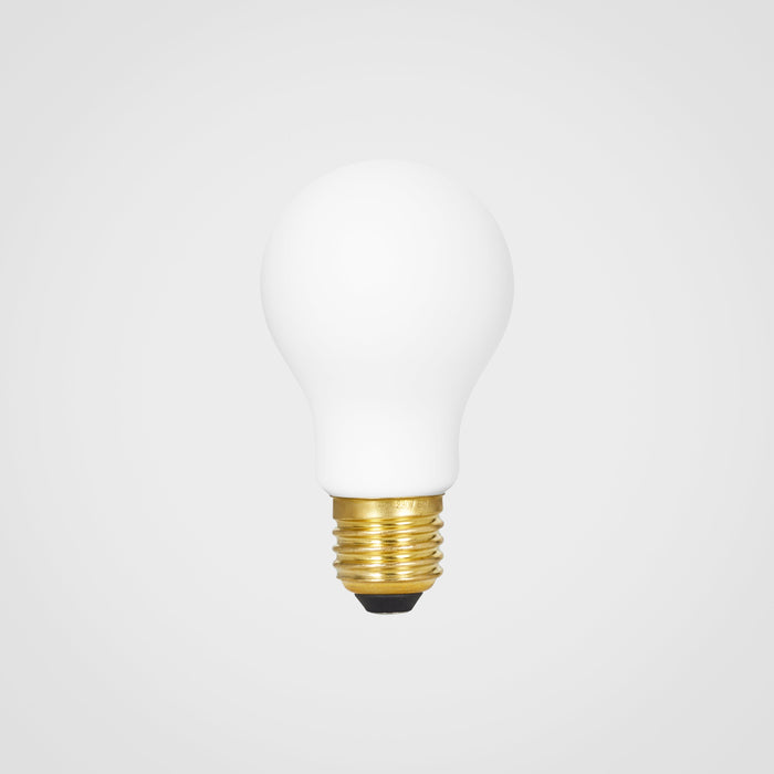 Globe E26 Matte White LED Bulb - Sweatfully
