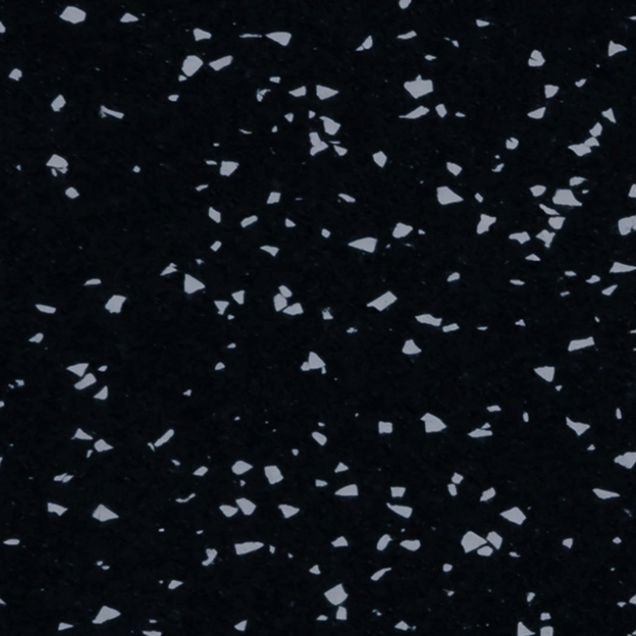 Grid Regrind Rubber Bull Tiles CORE Series Rubber Flooring with Flecks (1 sq. ft.)