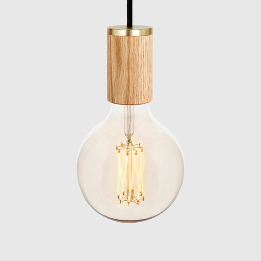 Gaia Pendant Light in Oak - Sweatfully