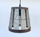 Galvanized Open Weave INDUSTRIAL Pendant Light - Sweatfully