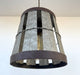 Galvanized Open Weave INDUSTRIAL Pendant Light - Sweatfully