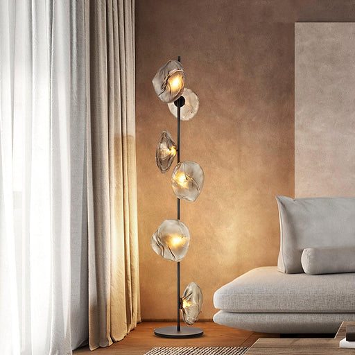 Glass Petals Floor Lamp - Sweatfully