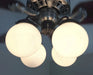 Modern Milk Glass Ceiling Fan LIGHT KIT - Sweatfully