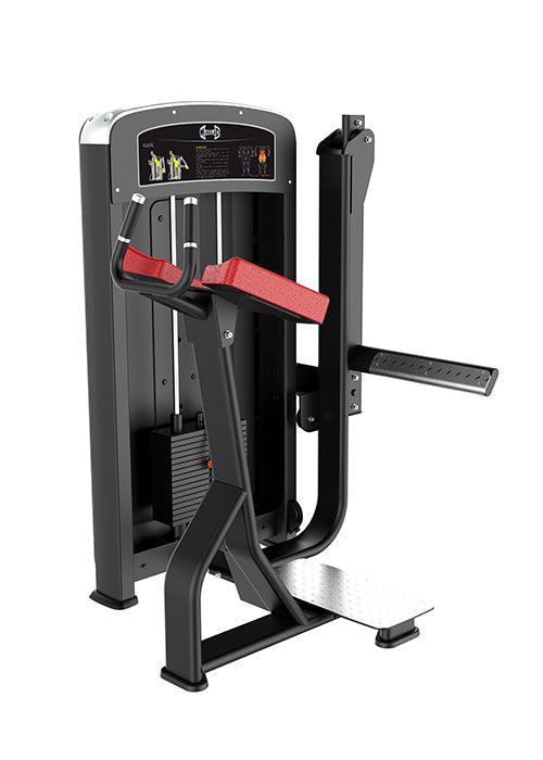 Elite Selectorized Glute - Muscle D Fitness - Commercial Grade - Adjustable - Pin Selectorized - Sweatfully