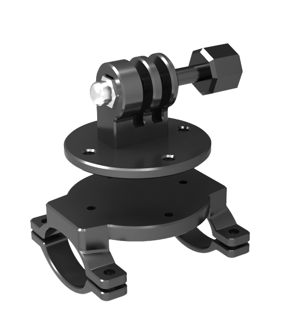 Qysea V6-Series Go-Pro Mount - Sweatfully
