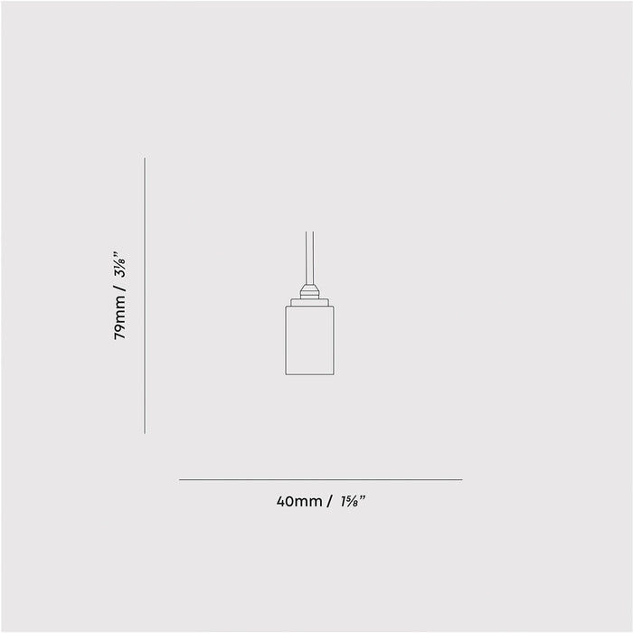 Graphite Pendant - Sweatfully