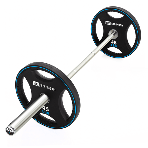 Thruster Bar + 45lb Weight Plates - Sweatfully