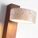 Grove Beam Travertine Wall Lamp - Sweatfully