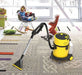 SM20 Wet Dry Shampoo Vacuum Cleaner, Multiple Function Shop Vac, Yellow - Sweatfully