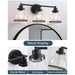 Hermosa Modern 3-Light Bathroom Vanity Light - Sweatfully