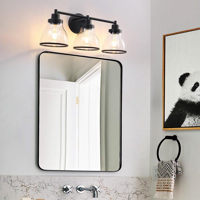 Hermosa Modern 3-Light Bathroom Vanity Light - Sweatfully