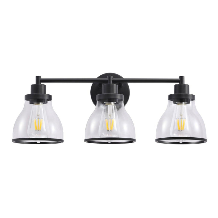 Hermosa Modern 3-Light Bathroom Vanity Light - Sweatfully