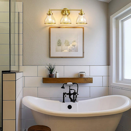 Hermosa Modern 3-Light Bathroom Vanity Light - Sweatfully