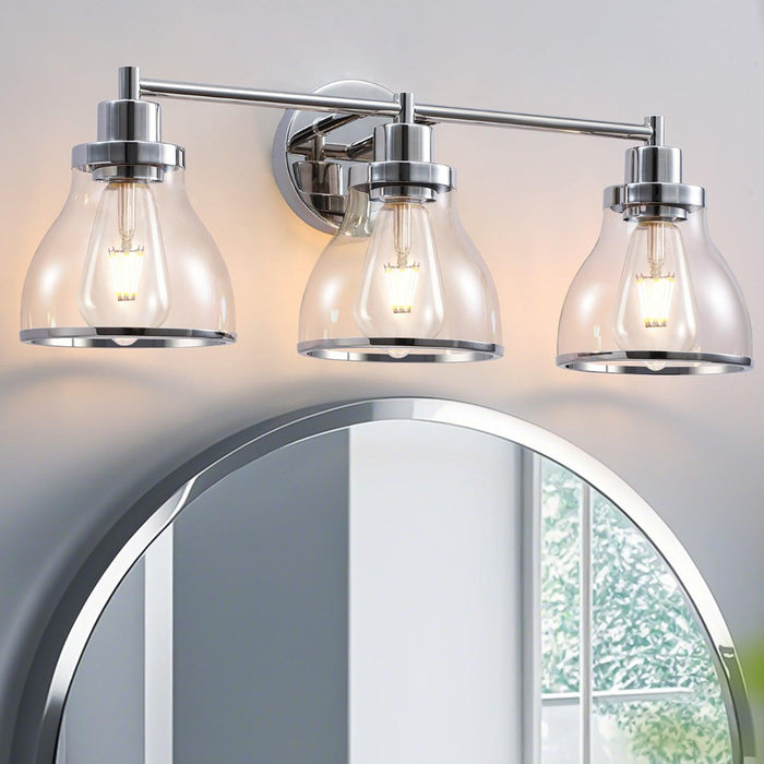 Hermosa Modern 3-Light Bathroom Vanity Light - Sweatfully