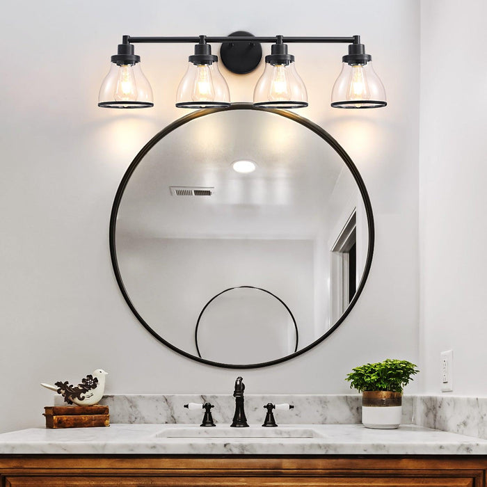 Hermosa Modern 4-Light Bathroom Vanity Light - Sweatfully