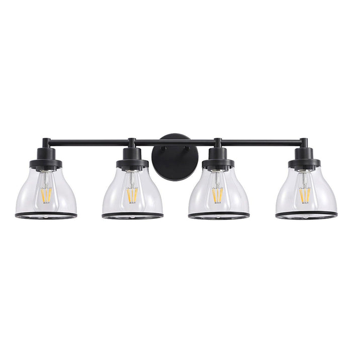 Hermosa Modern 4-Light Bathroom Vanity Light - Sweatfully
