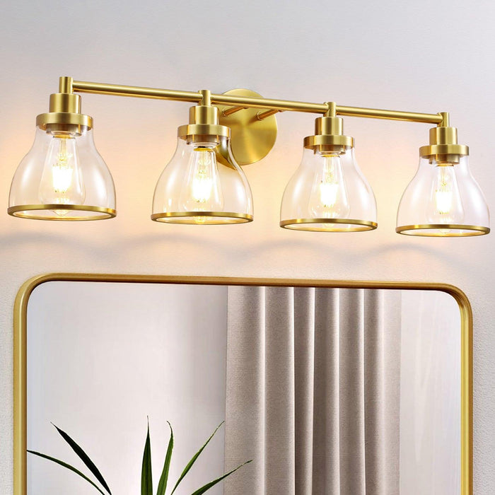 Hermosa Modern 4-Light Bathroom Vanity Light - Sweatfully