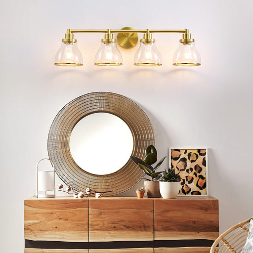 Hermosa Modern 4-Light Bathroom Vanity Light - Sweatfully