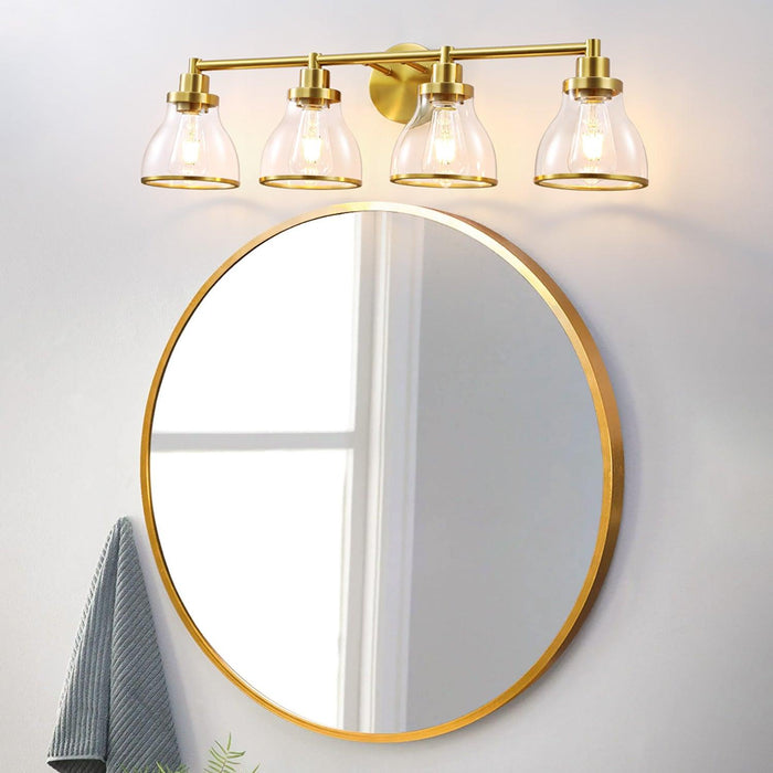 Hermosa Modern 4-Light Bathroom Vanity Light - Sweatfully