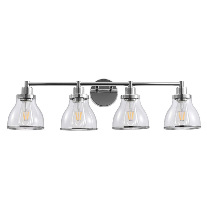 Hermosa Modern 4-Light Bathroom Vanity Light - Sweatfully