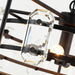 4-Light Golden or Black Modern Crystal Island Pendant Light - Sweatfully