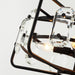 4-Light Golden or Black Modern Crystal Island Pendant Light - Sweatfully