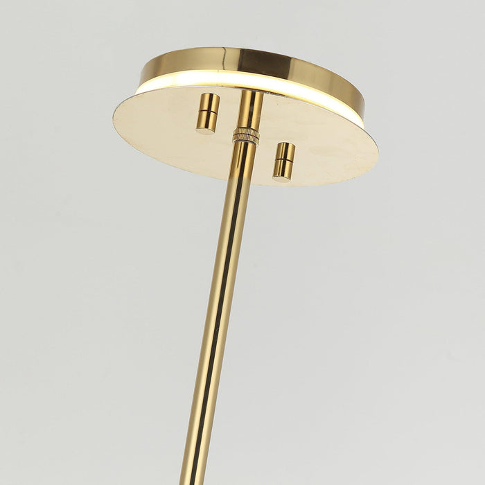 13 Inch Modern Golden 3-Light Island Pendant Lighting for Living Room - Sweatfully