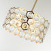 13 Inch Modern Golden 3-Light Island Pendant Lighting for Living Room - Sweatfully